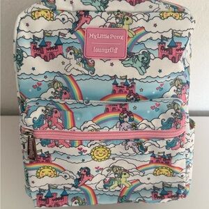 My Little Pony Loungefly Mini Backpack - Pink and Blue
